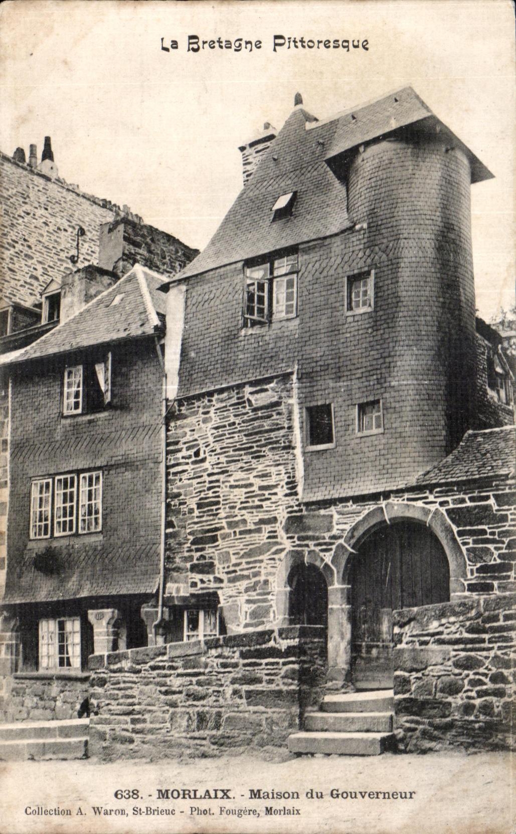 CPA Morlaix Maison du Gouverneur