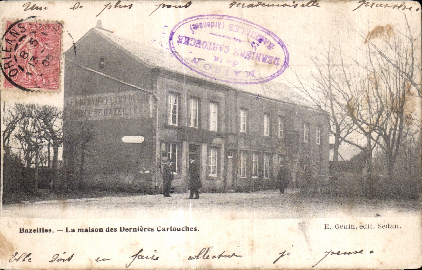 CPA Bazeilles La Maison des Dernieres Cartouches Militaria