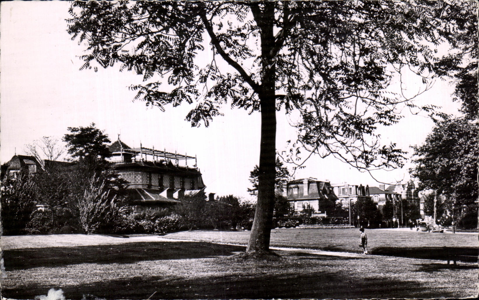 CPA Roubaix Landscape in the Barbieux Park
