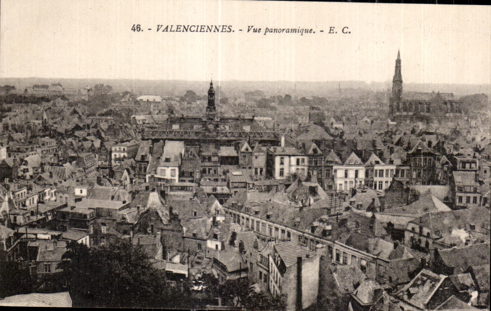 CPA Valencienns Vue panoramique