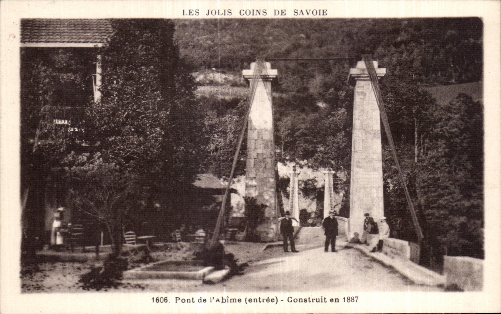 CPA the Pretty Corners Of Savoy Pont of I Damages (Entering) Construit in 1887