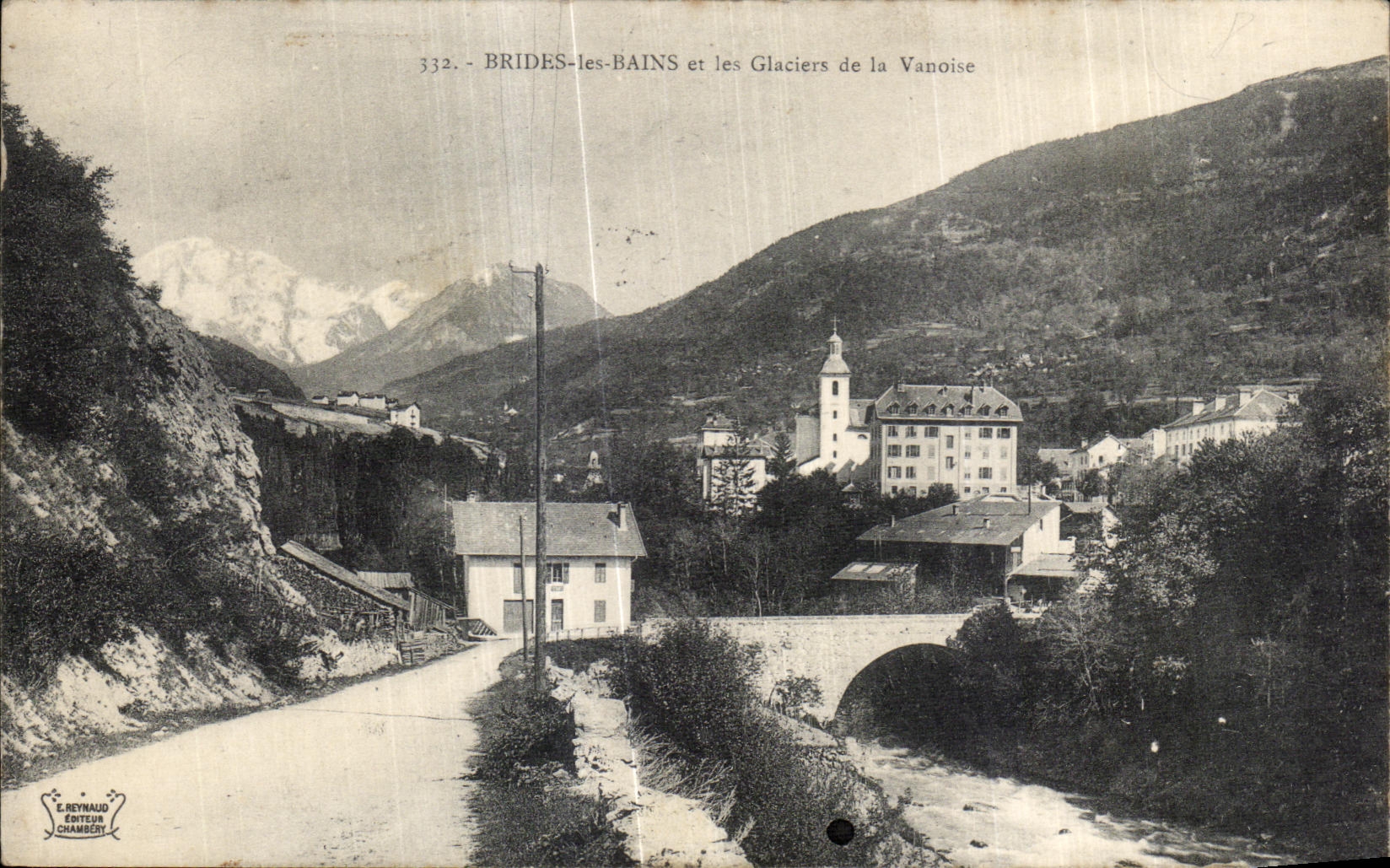 CPA Brides les Bains et les Glaciers de la Vanoise
