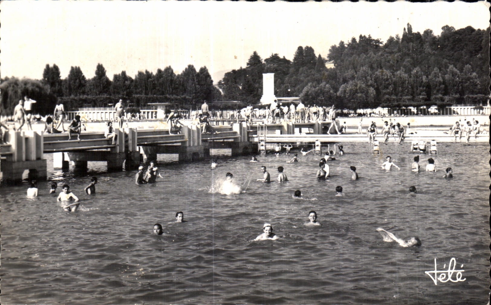 CPA Aix les Bains La Plage Municipale
