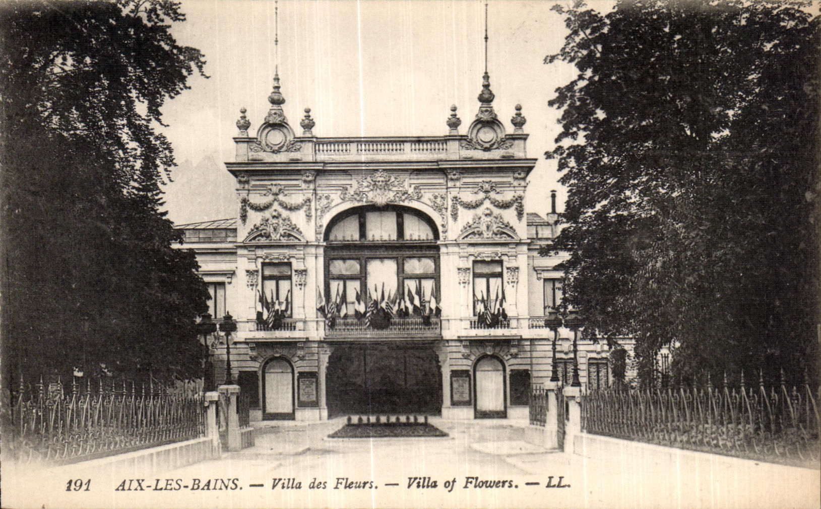 CPA Aix les Bains Villa des Fleurs Villa of 