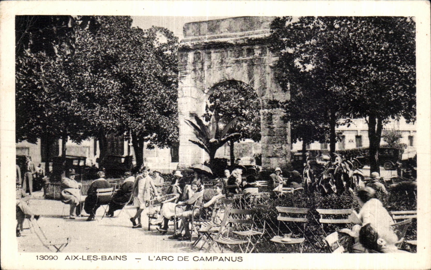 CPA Aix Les Bains L Arc De Campanus