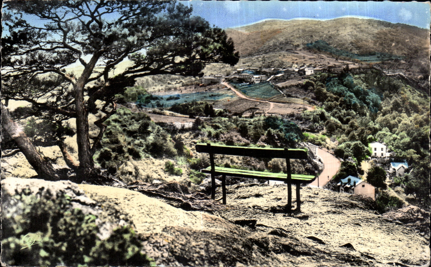 CPA Chatelguyon visto hacia el valle sin la preocupacion