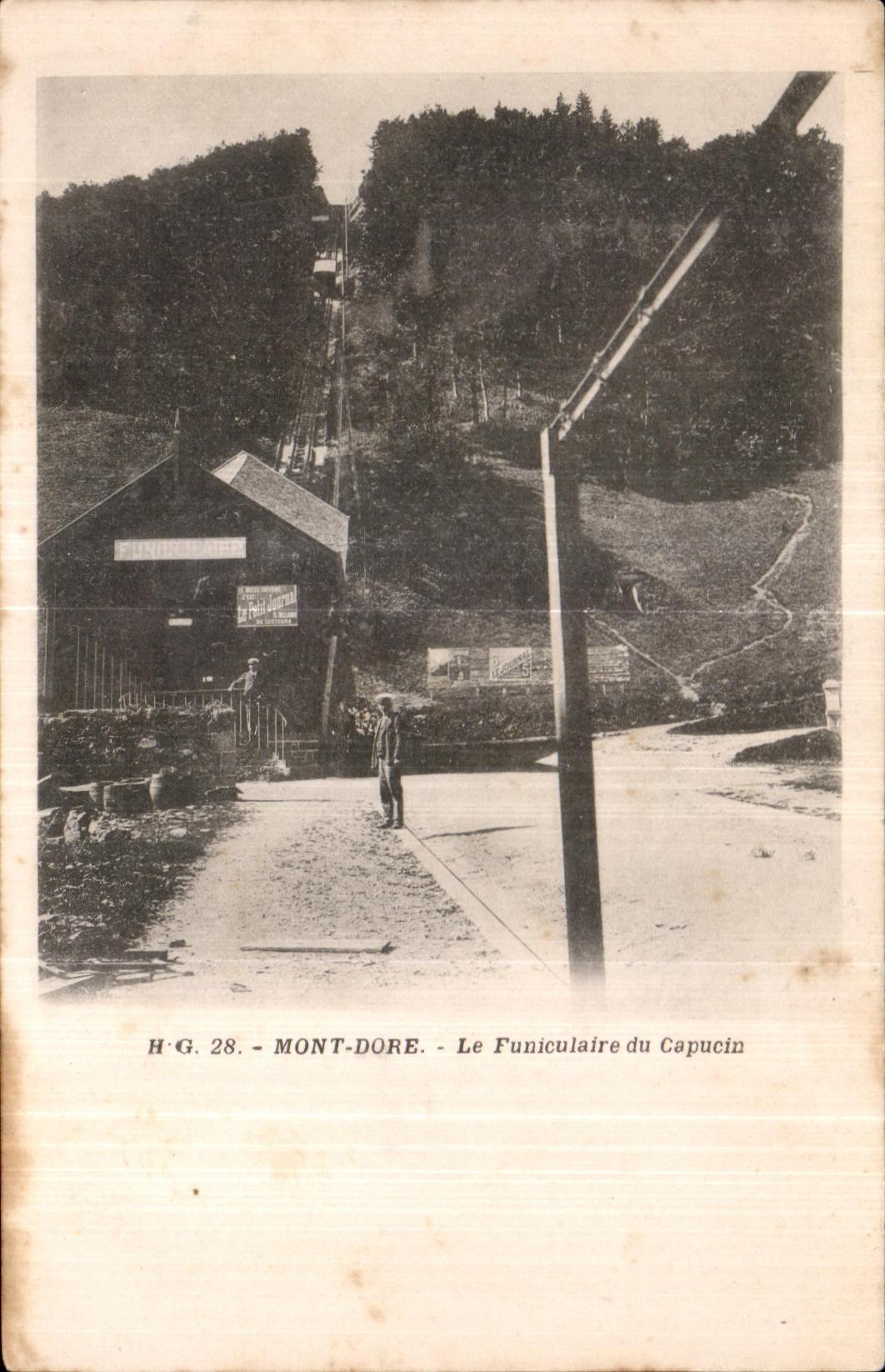 CPA Mont Gilds the Funicular of the Capuchin
