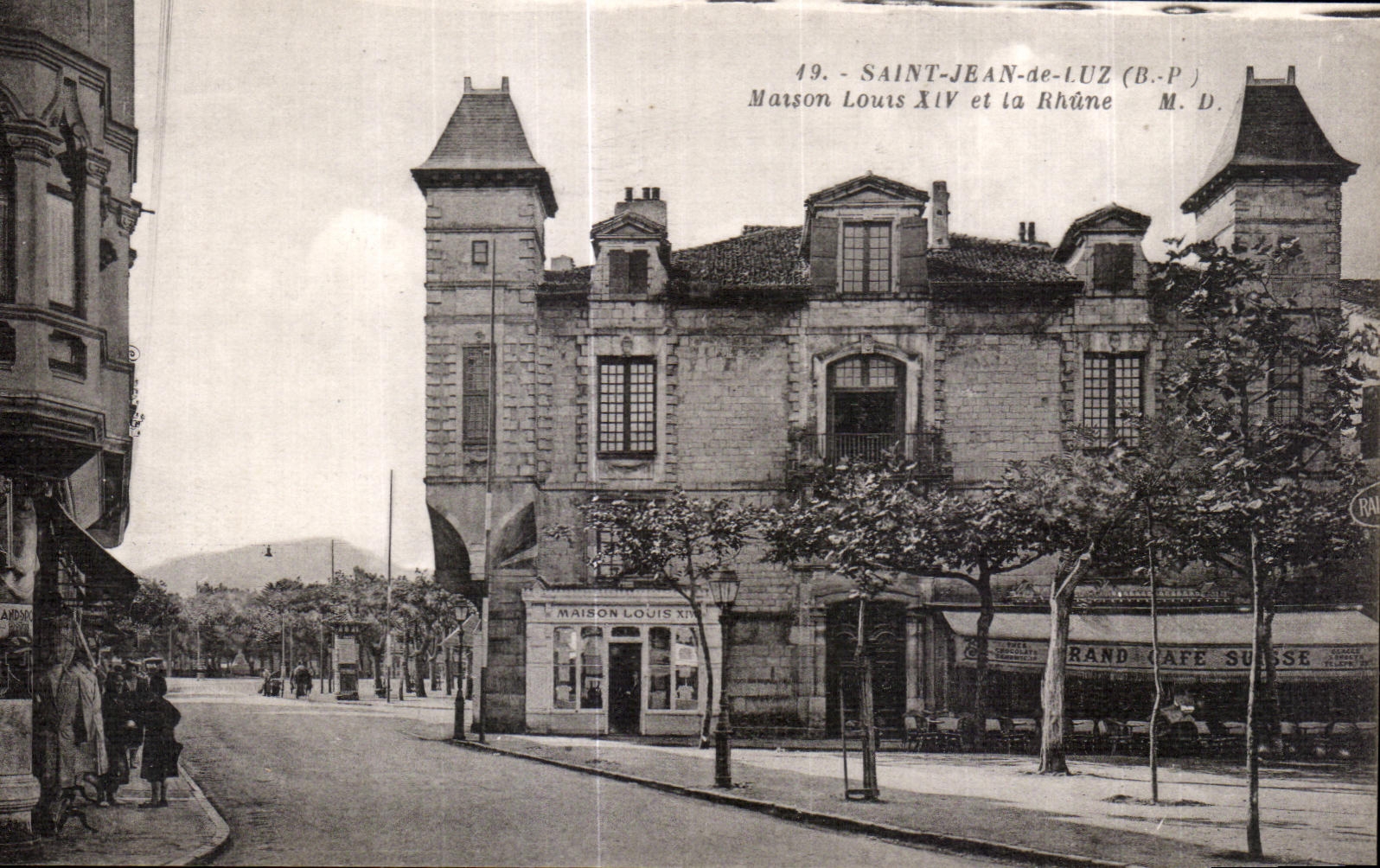 CPA Saint Jean de Luz Maison Louis XIV et la Rhume
