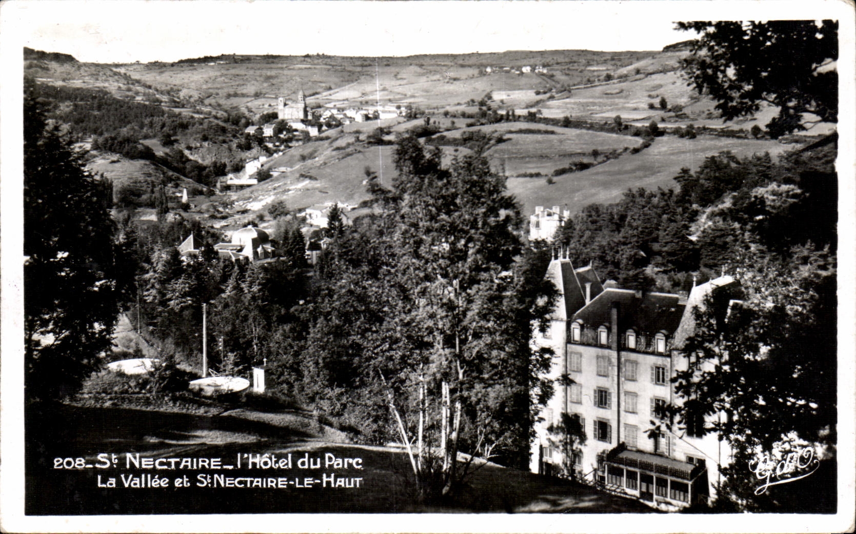 CPA St Nectary Hotel of the Park the Valley and St Nectary Top
