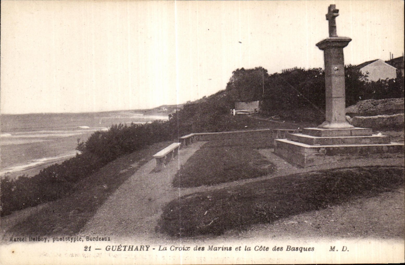 CPA GuetharyLa Cross of the Sailors and of the Basques