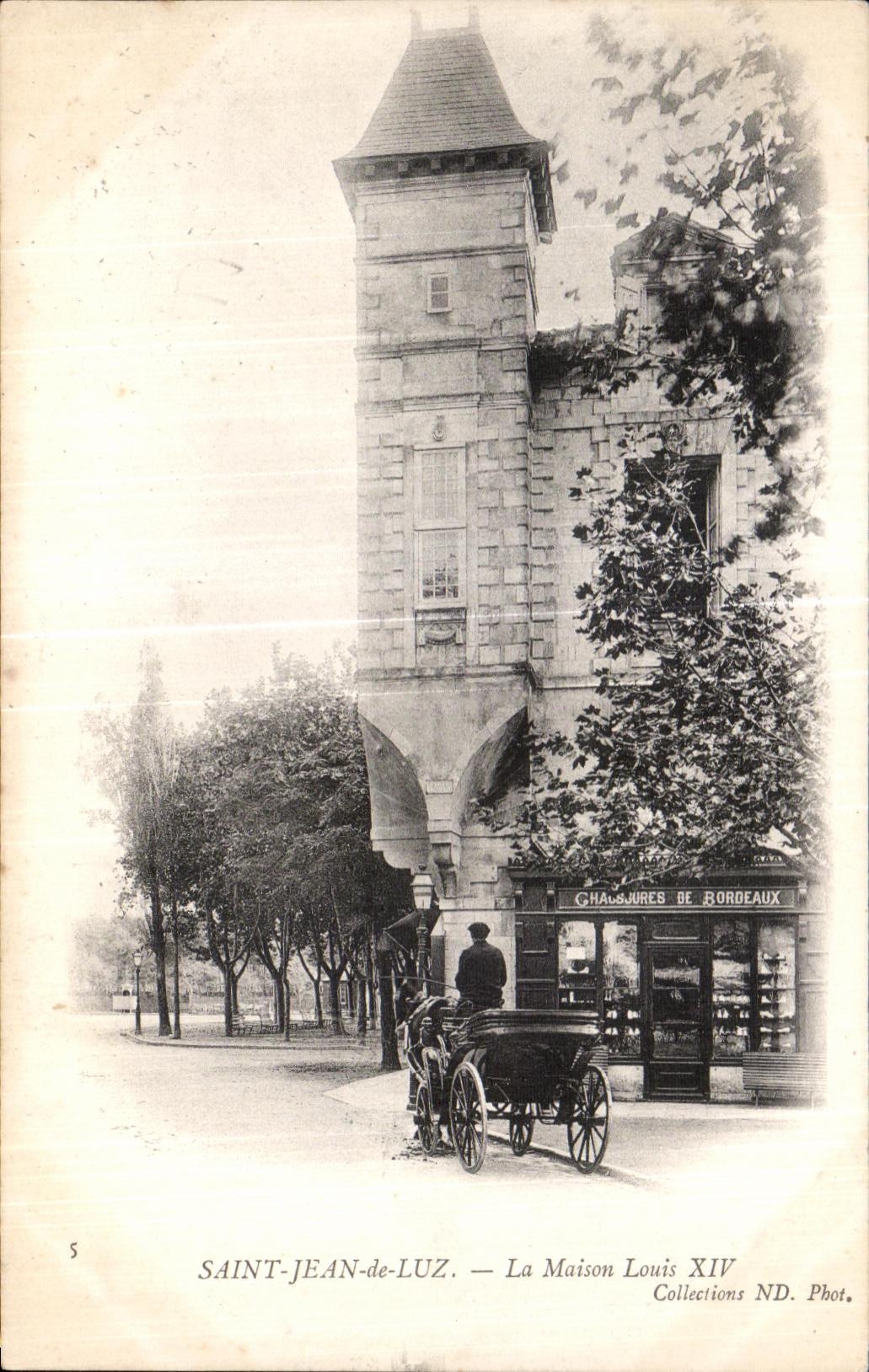 CPA Saint Jean de Luz La Maison Louis 