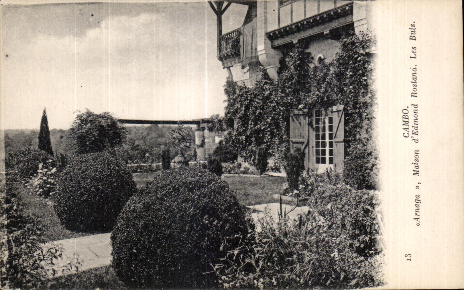 CPA Cambo Arnaga House Edmond Rostand Boxwood