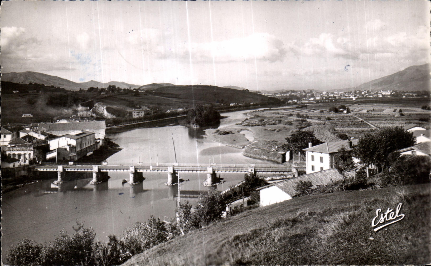 CPA Behobie Free Spanish Border Bidos