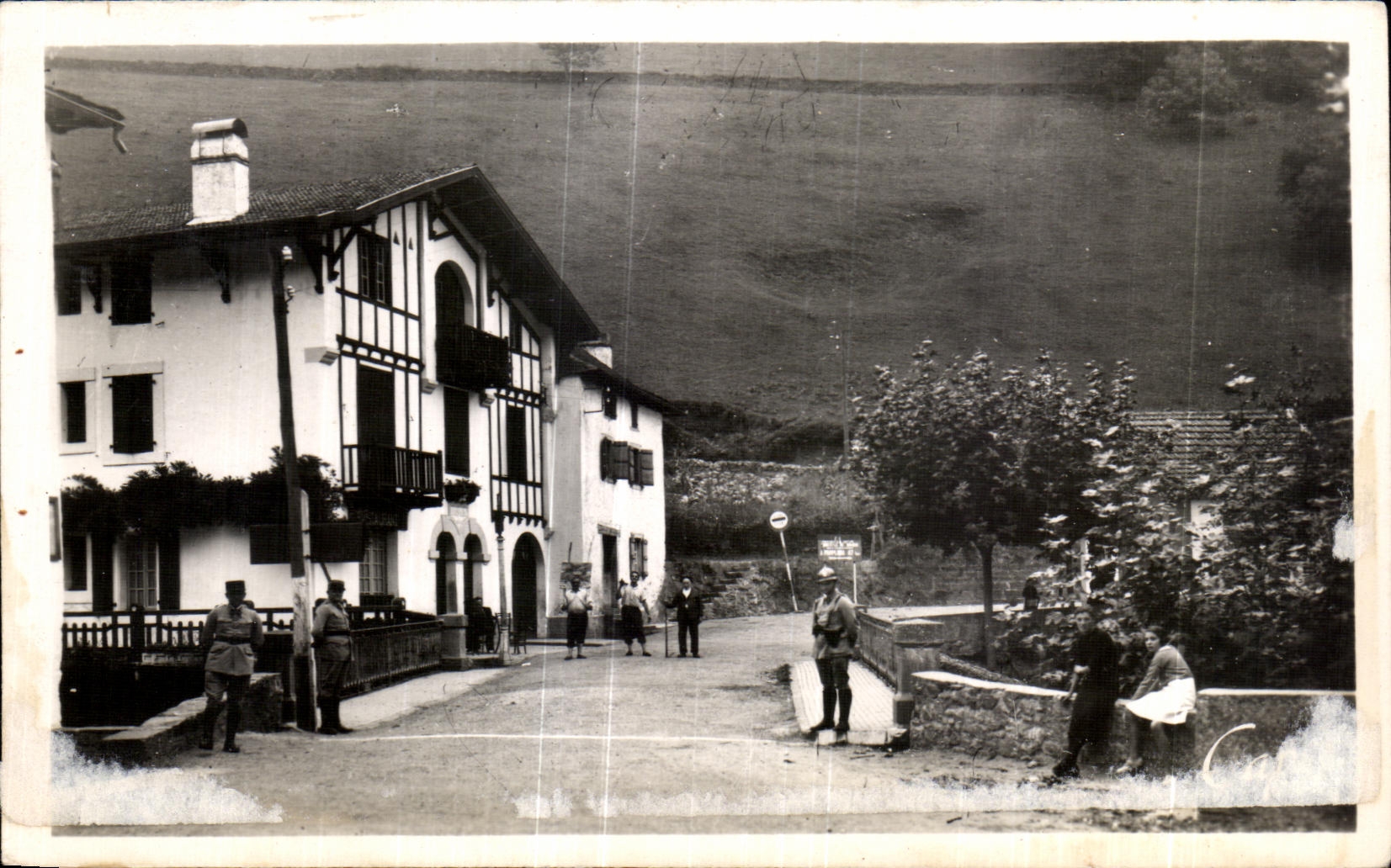 CPA Arneguy Spanish Fraco Border