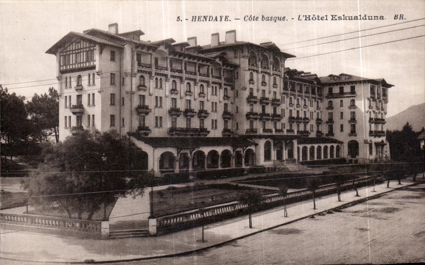CPA Hendaye Dimensions Basque Eskualduna Hotel