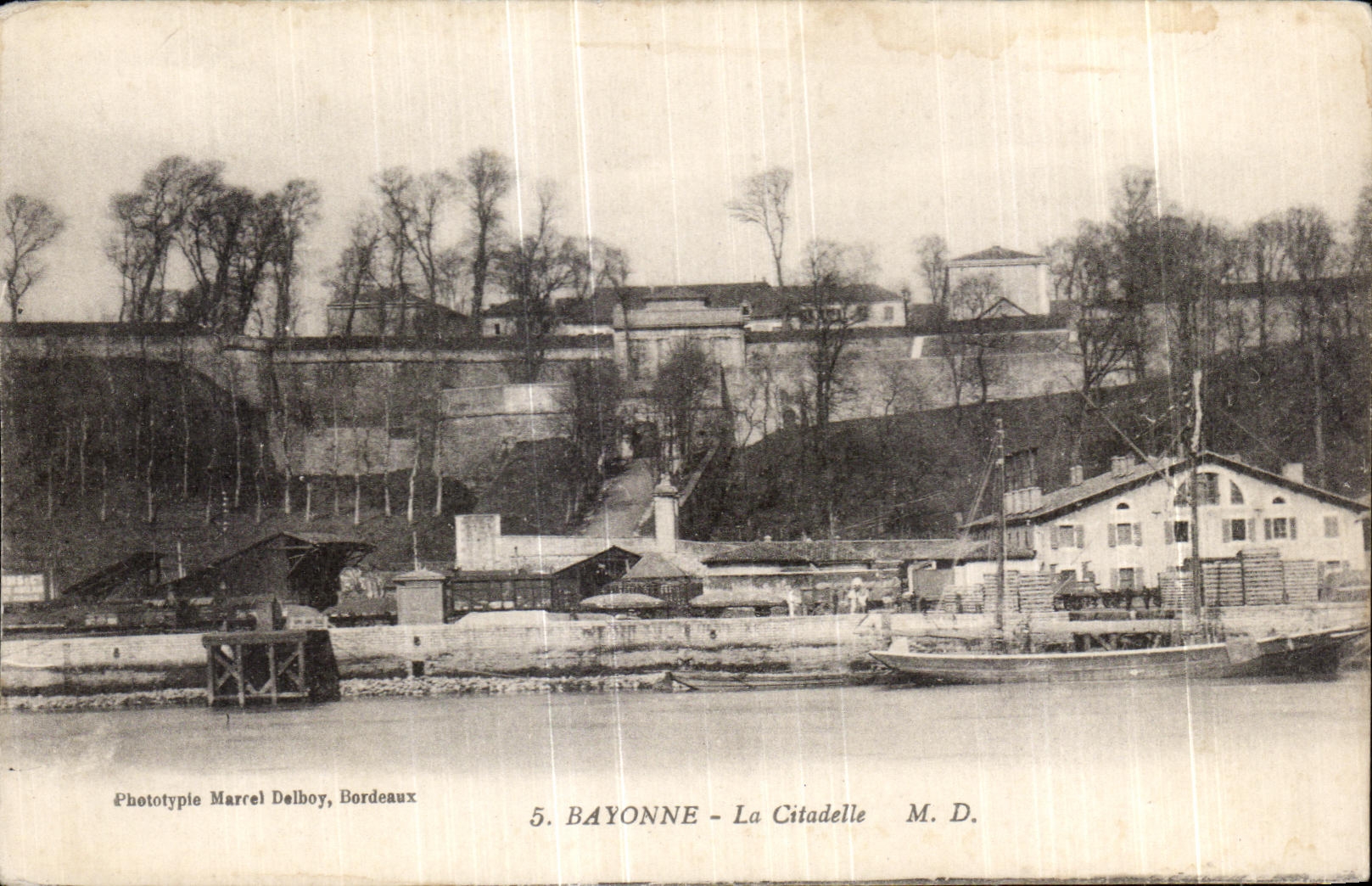 CPA Bayonne La Citadelle