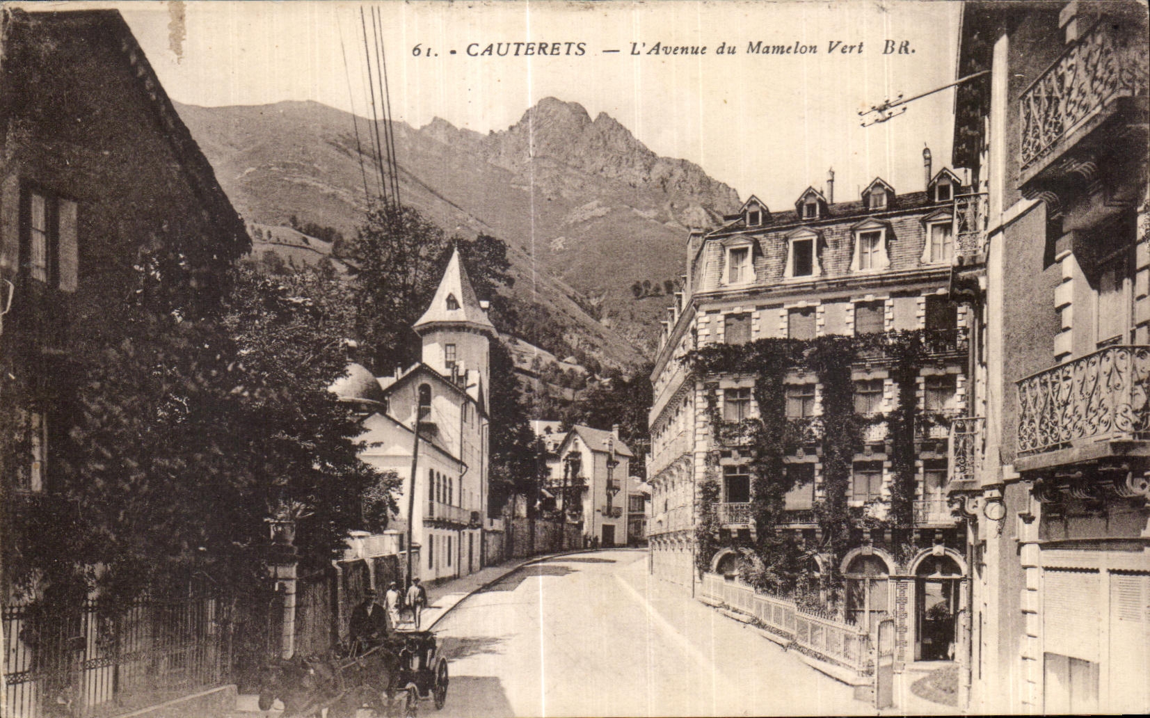 CPA Cauterets Which occurred of the Green Nipple