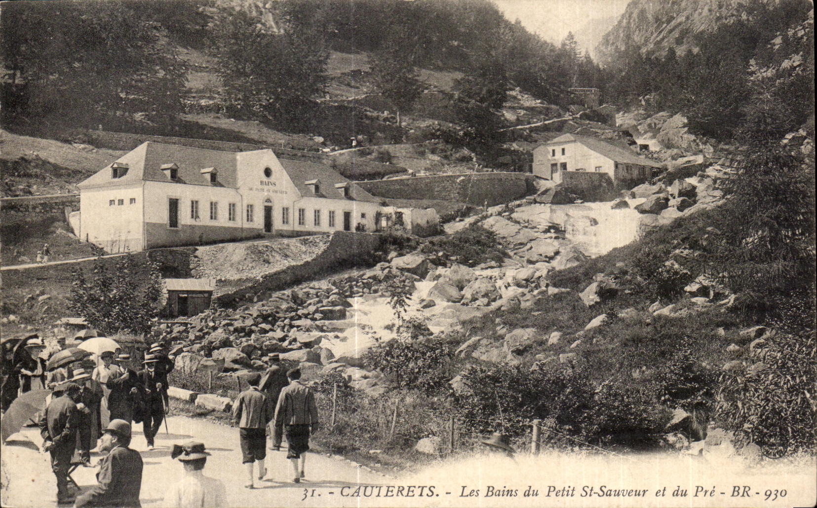 CPA Cauterets Les Bains of Small St Saver and Pre