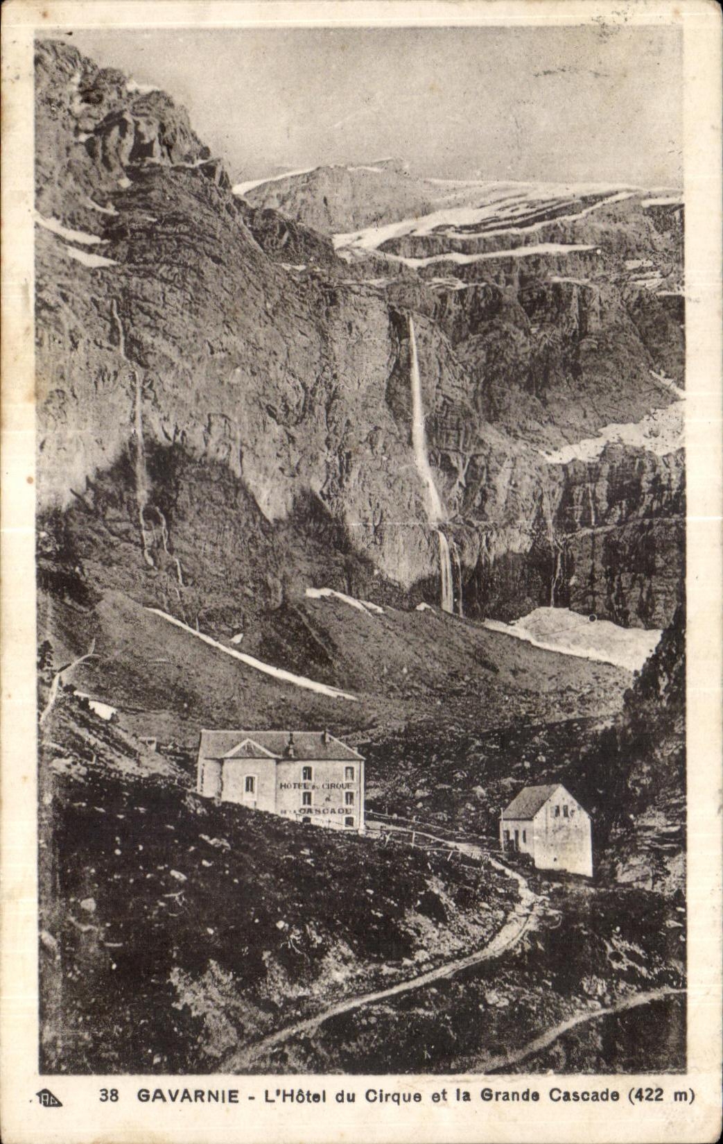 CPA Gavarnie L Hotel du Cirque et la Grande Cascade