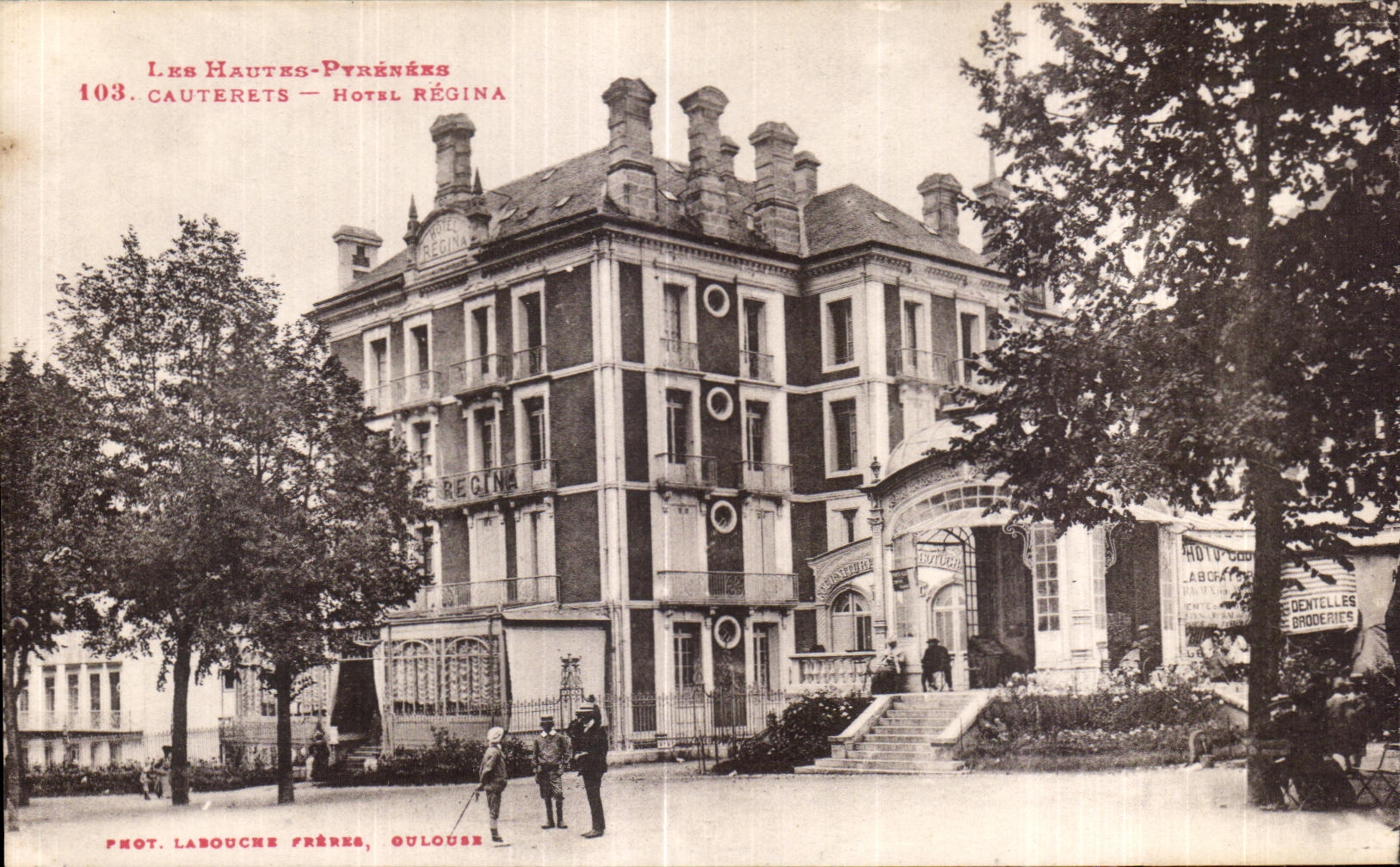 CPA Hauters the Pyrenees Cauterets Regina Hotel