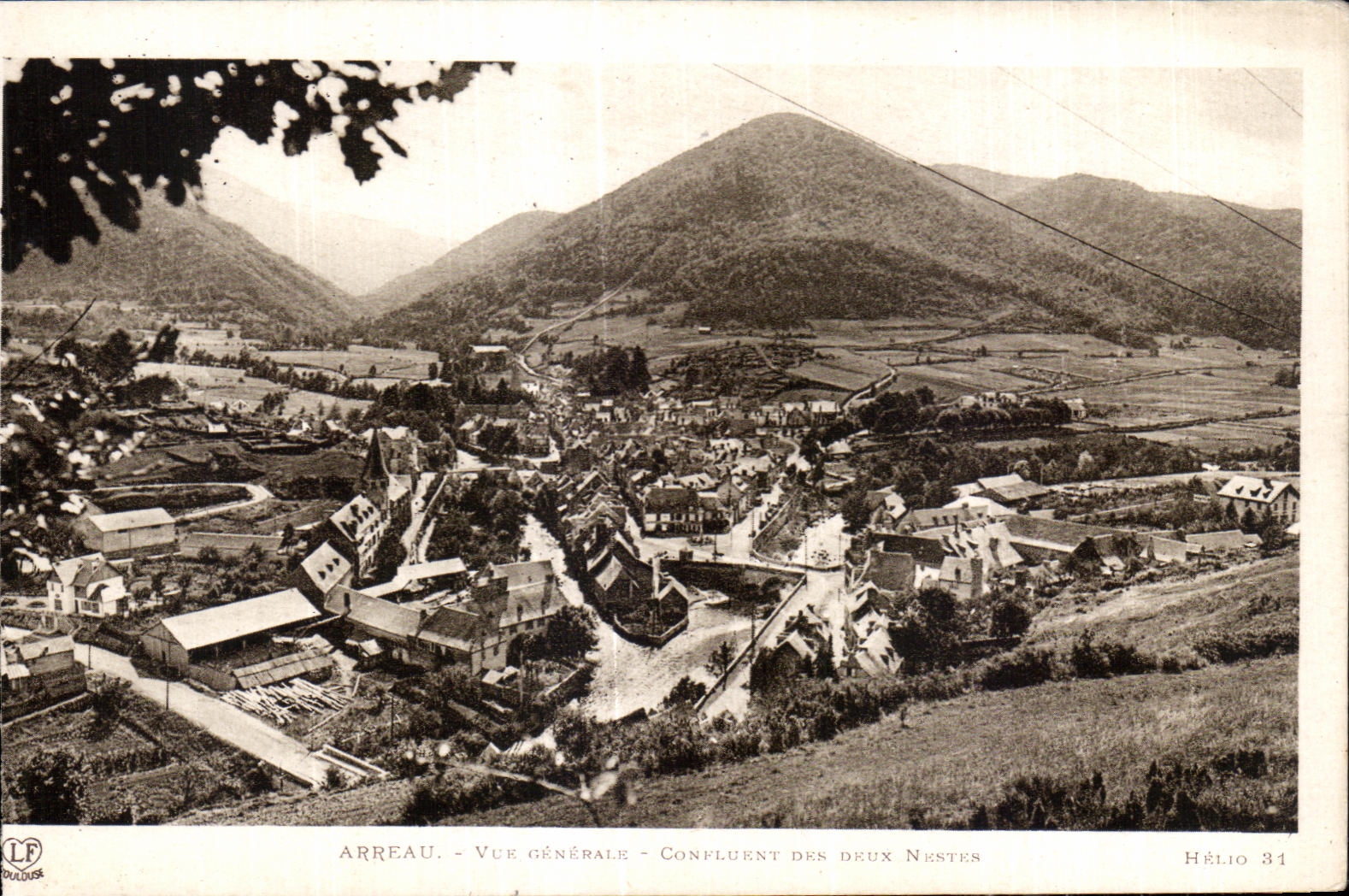 CPA Arreau View Confluent Of Both Nestes