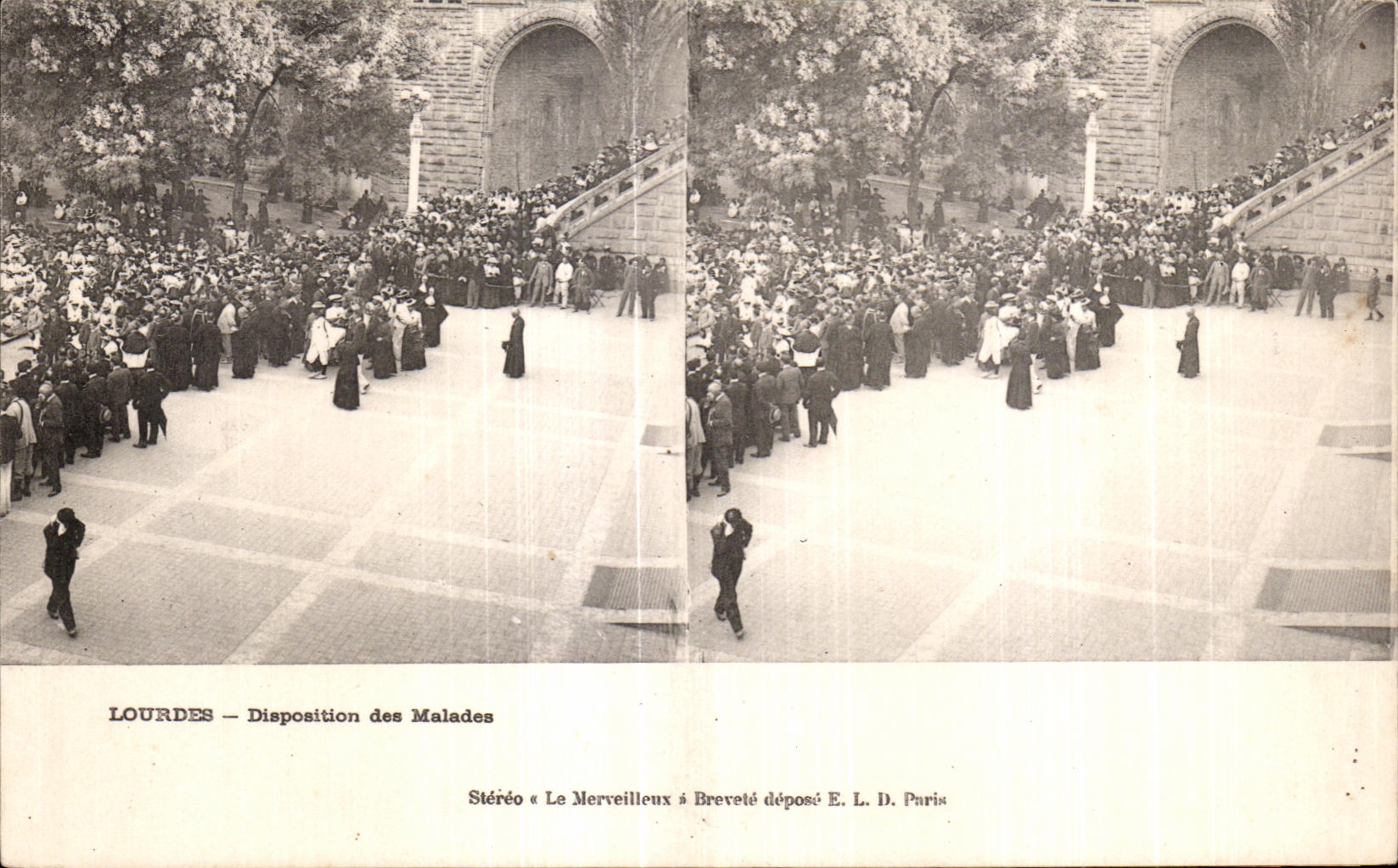 CPA Lourdes Disposition des Maladas