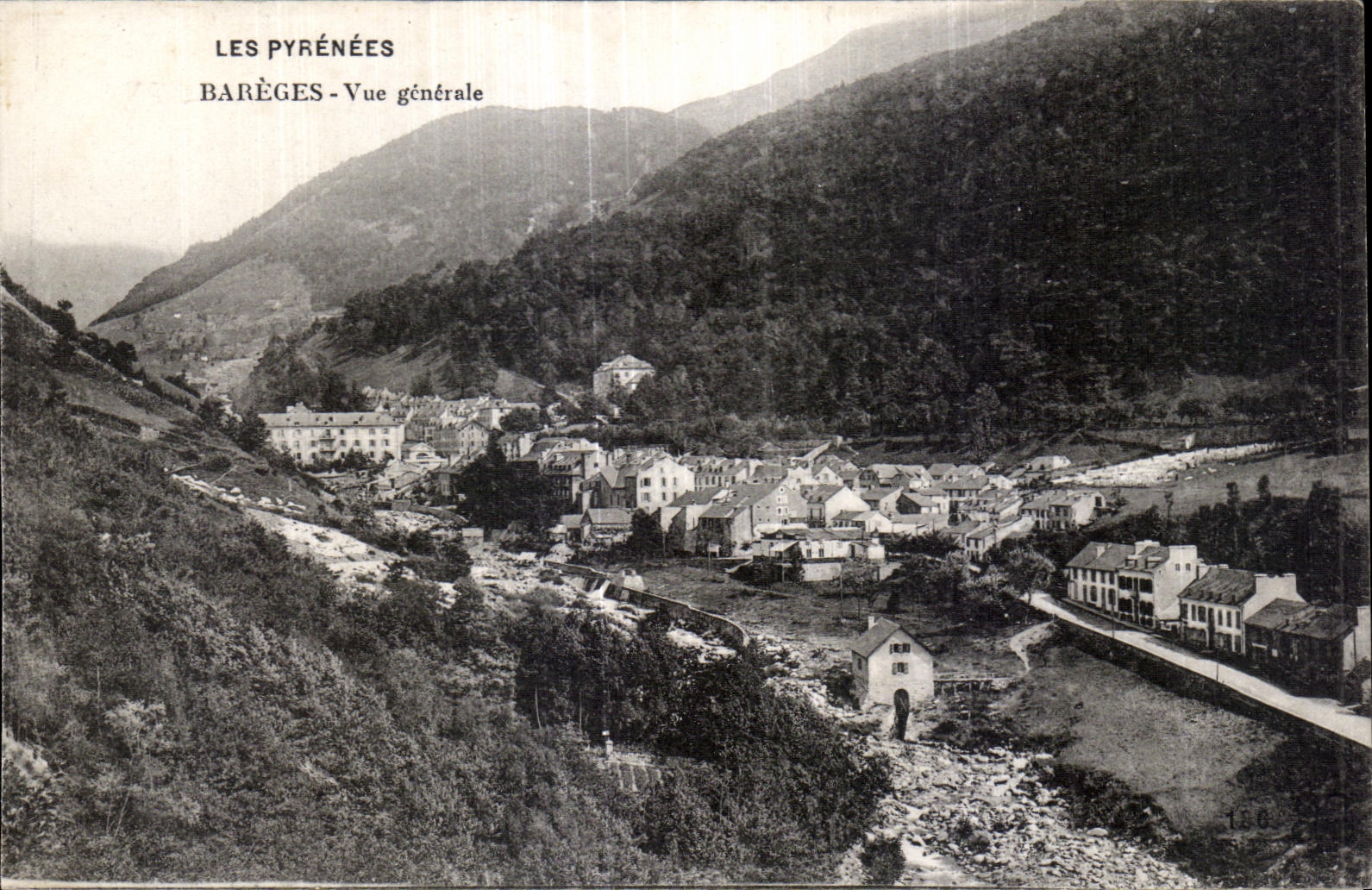 CPA the Pyrenees Bareges View