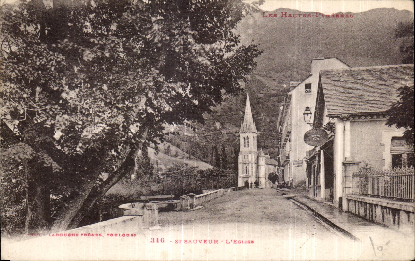 CPA St Sauveur L Eglise