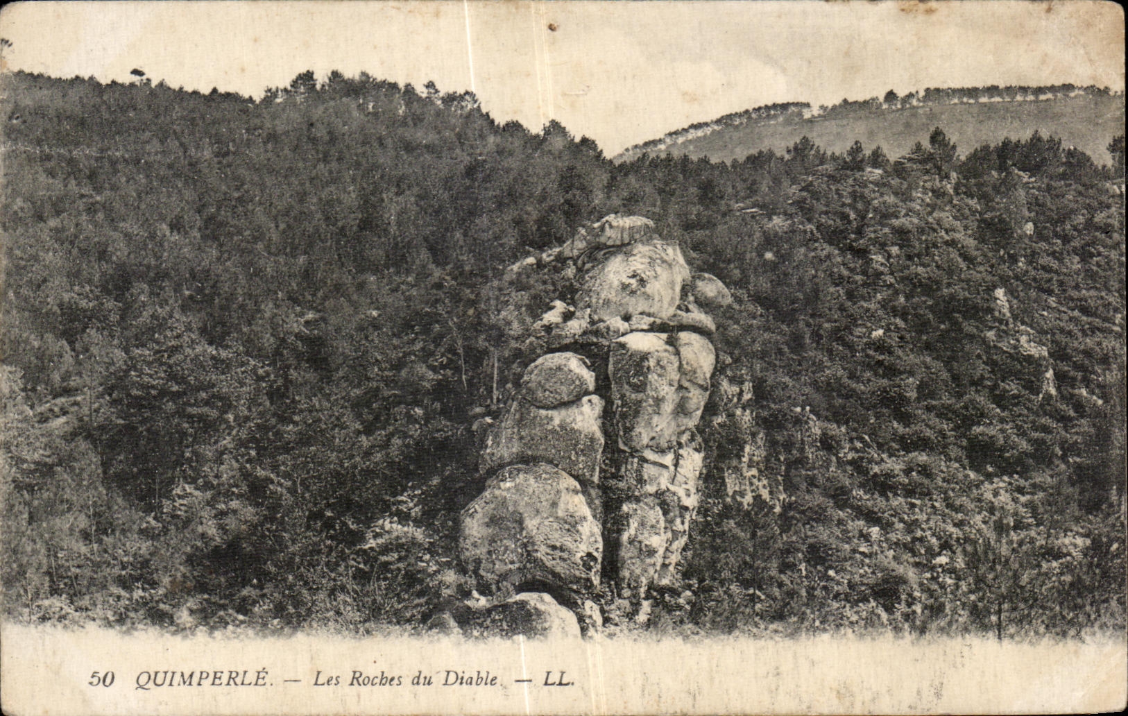 CPA Quimperle Rocks of the Devil