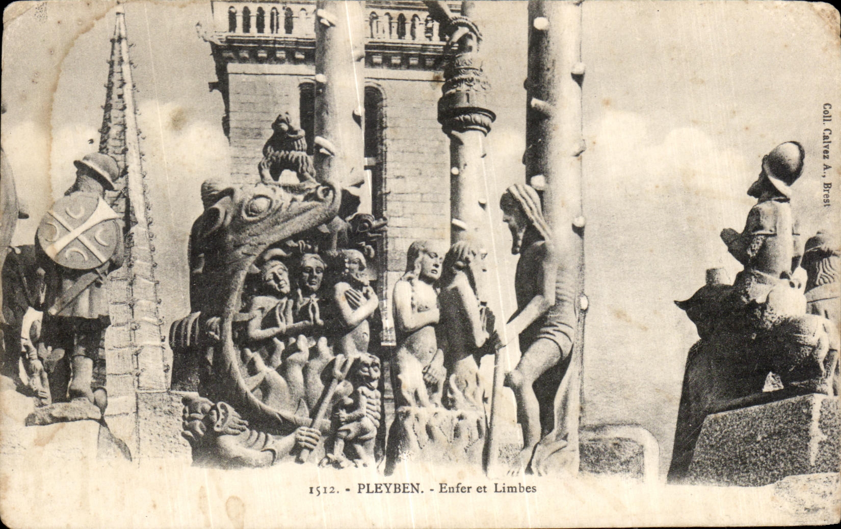 CPA Pleyben Hell and Limbes