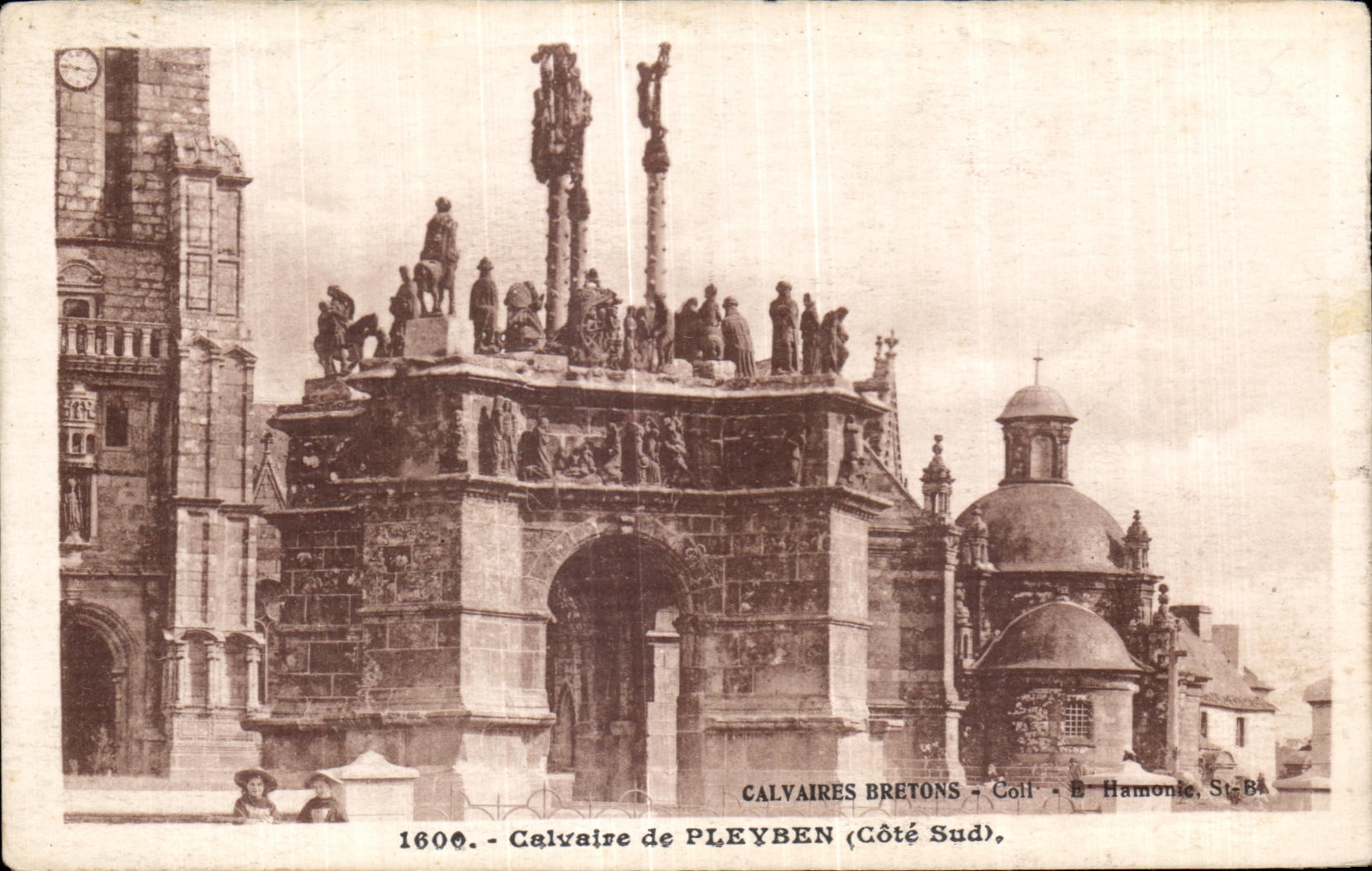 CPA Martyrdom of Pleyben (Southern part)