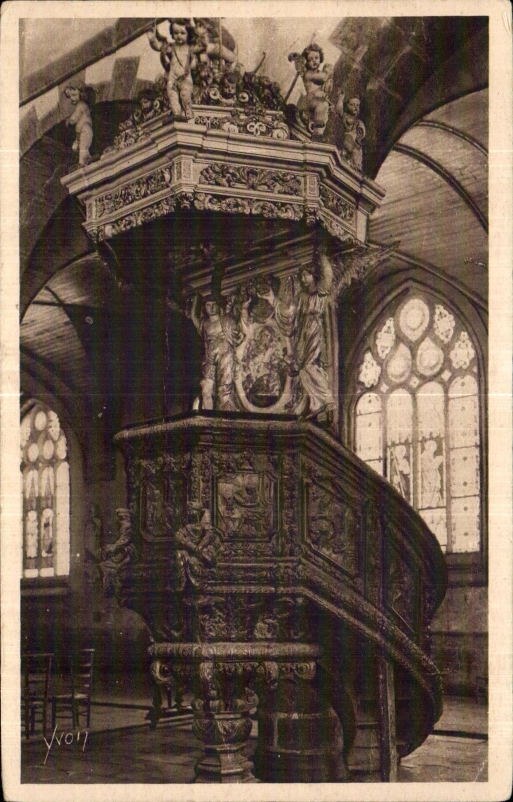 CPA Bretagne St Thegonnec (Finistere) La Chaire