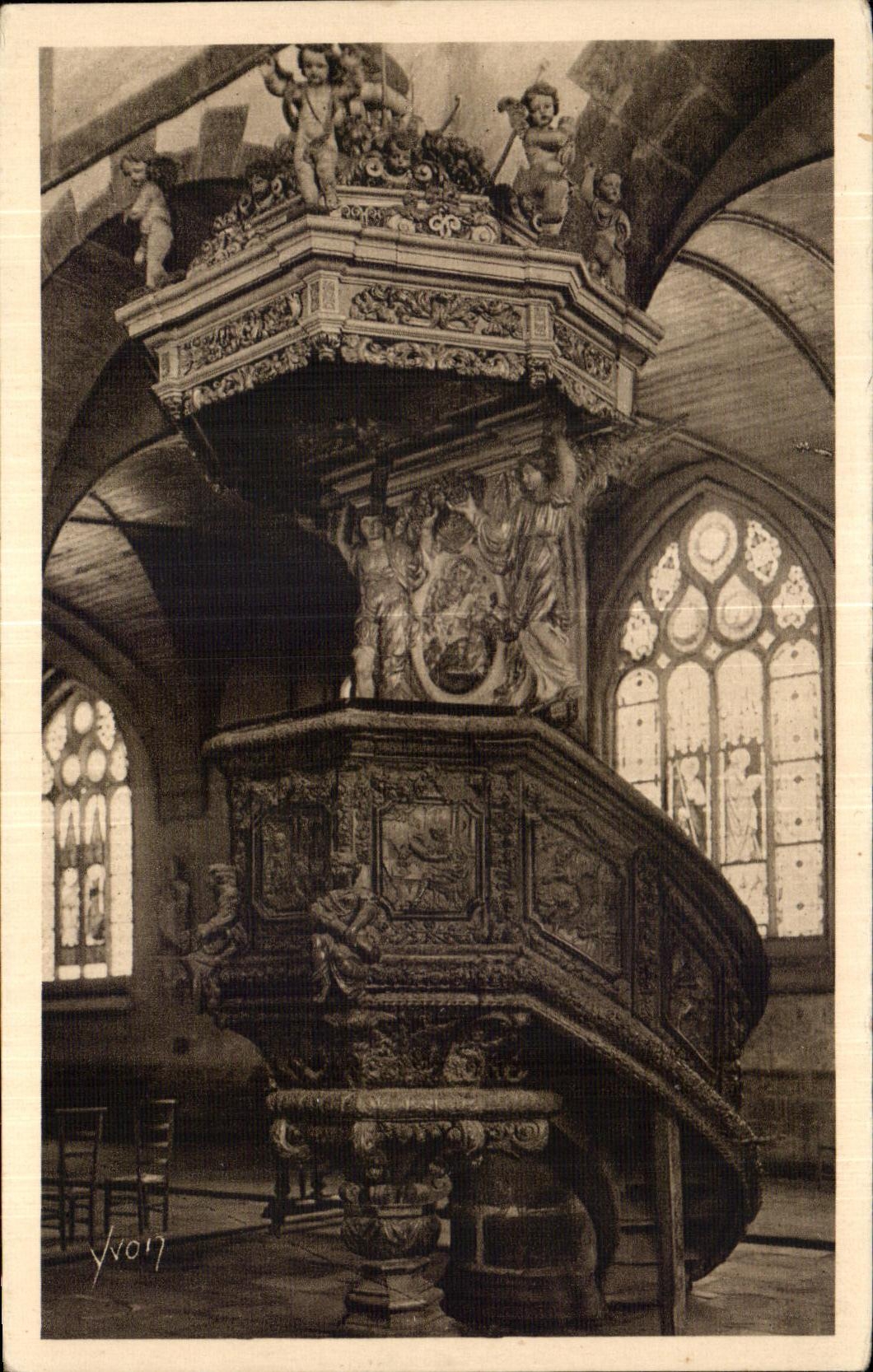 CPA Bretagne St Thegonnec (Finistere) La Chaire