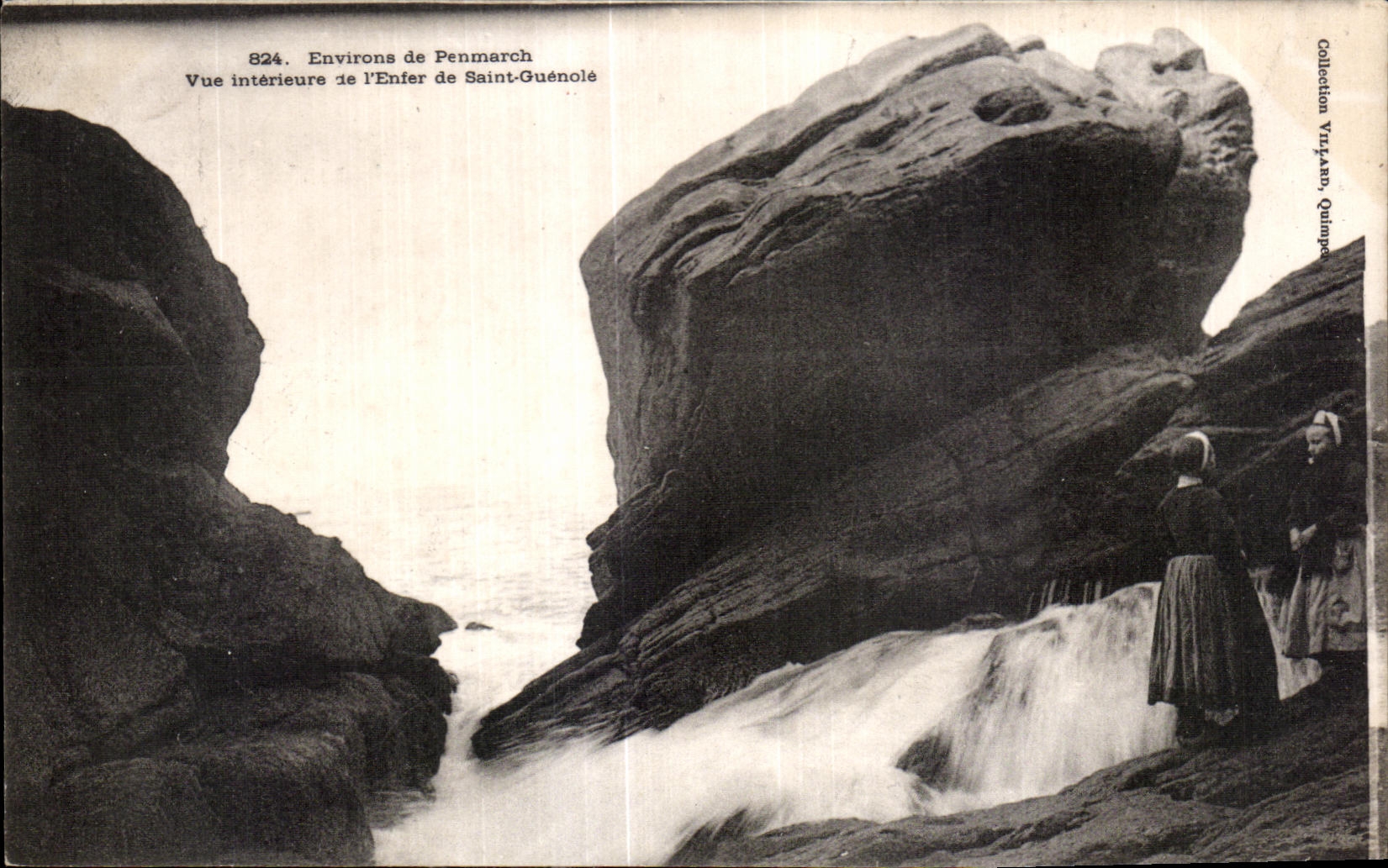 CPA Surroundings of Penmarch Seen interior of I Enter de Saint Guenole