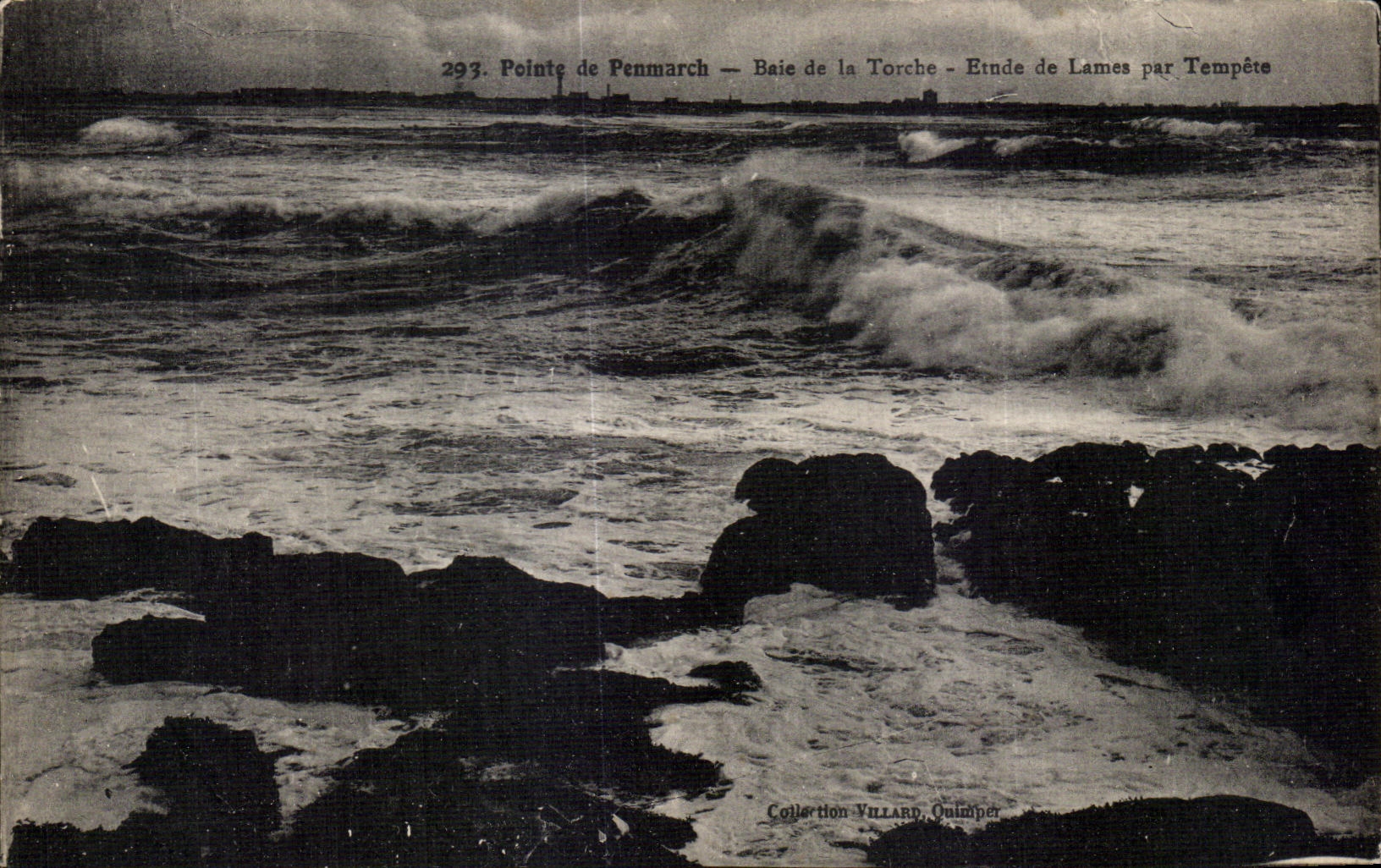 CPA Not of Penmarch Bay of the Torch Details of Blades by Storm