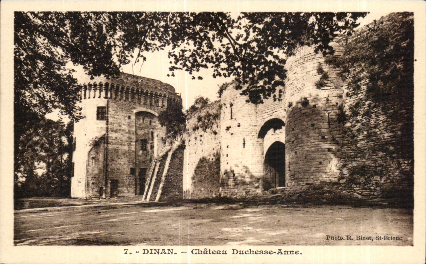 CPA Dinan Chateau Duchesse Anne