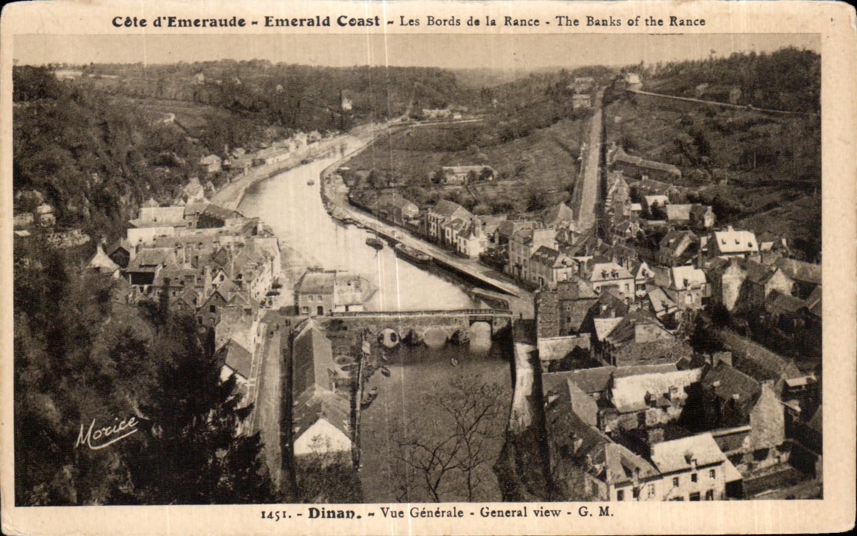 CPA Dinan Vue Generale General view