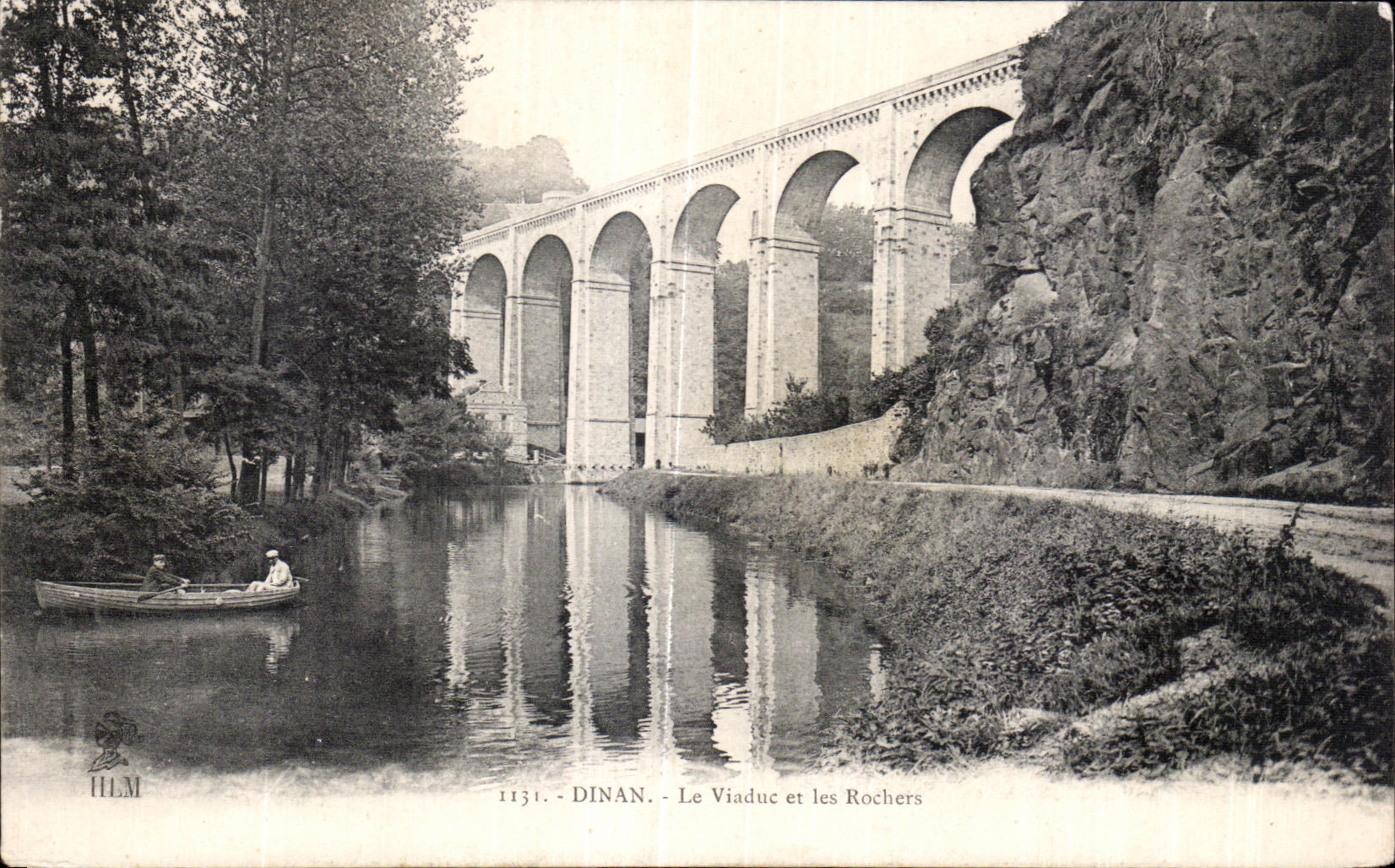 CPA Dinan the Viaduct and Rocks