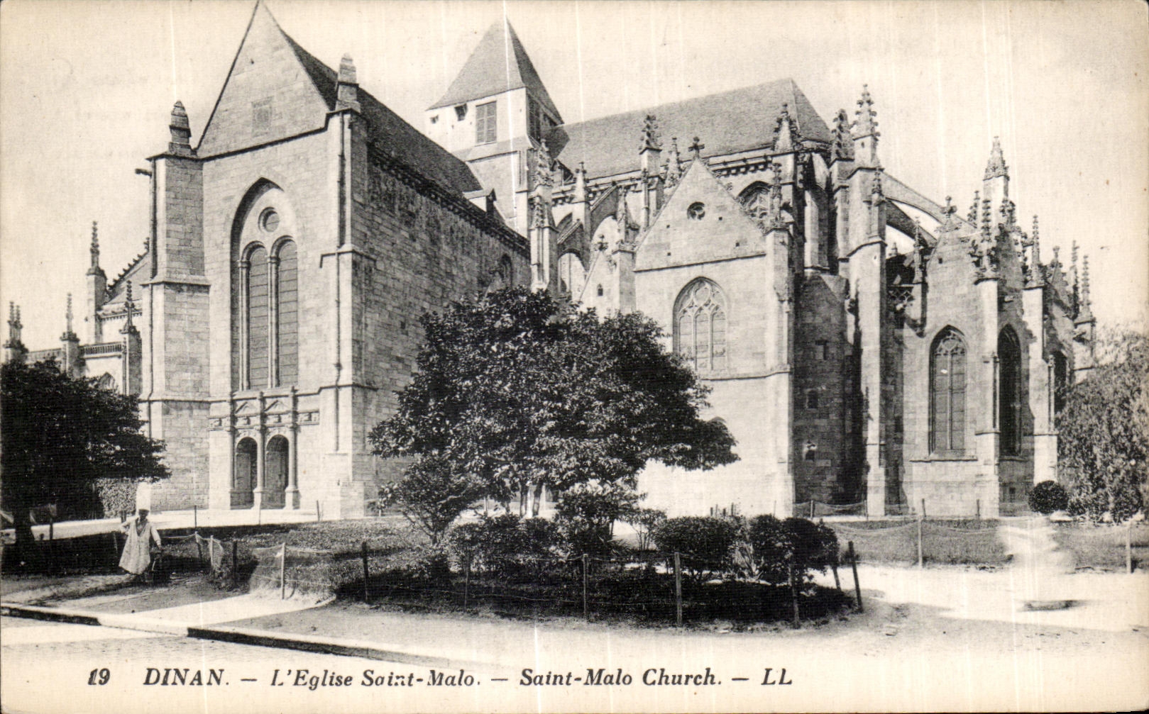 CPA Dinan church Saint Malo Saint Malo Church