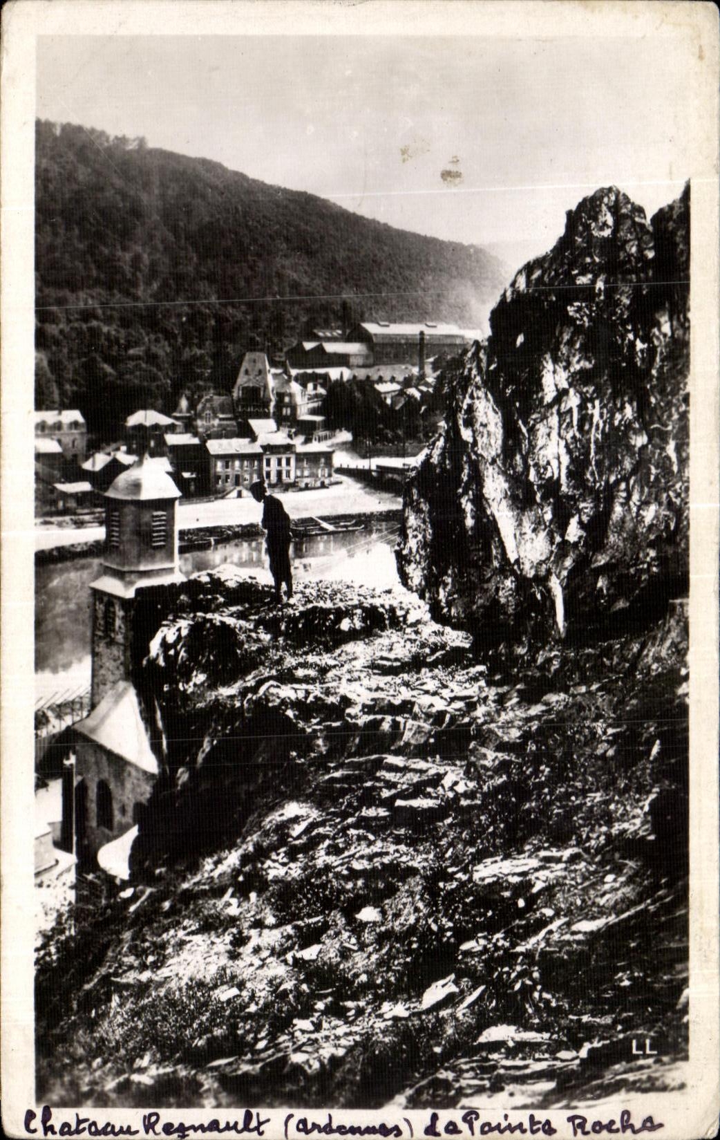 Valle de CPA del castillo de la Mosa Regnault la roca del punto
