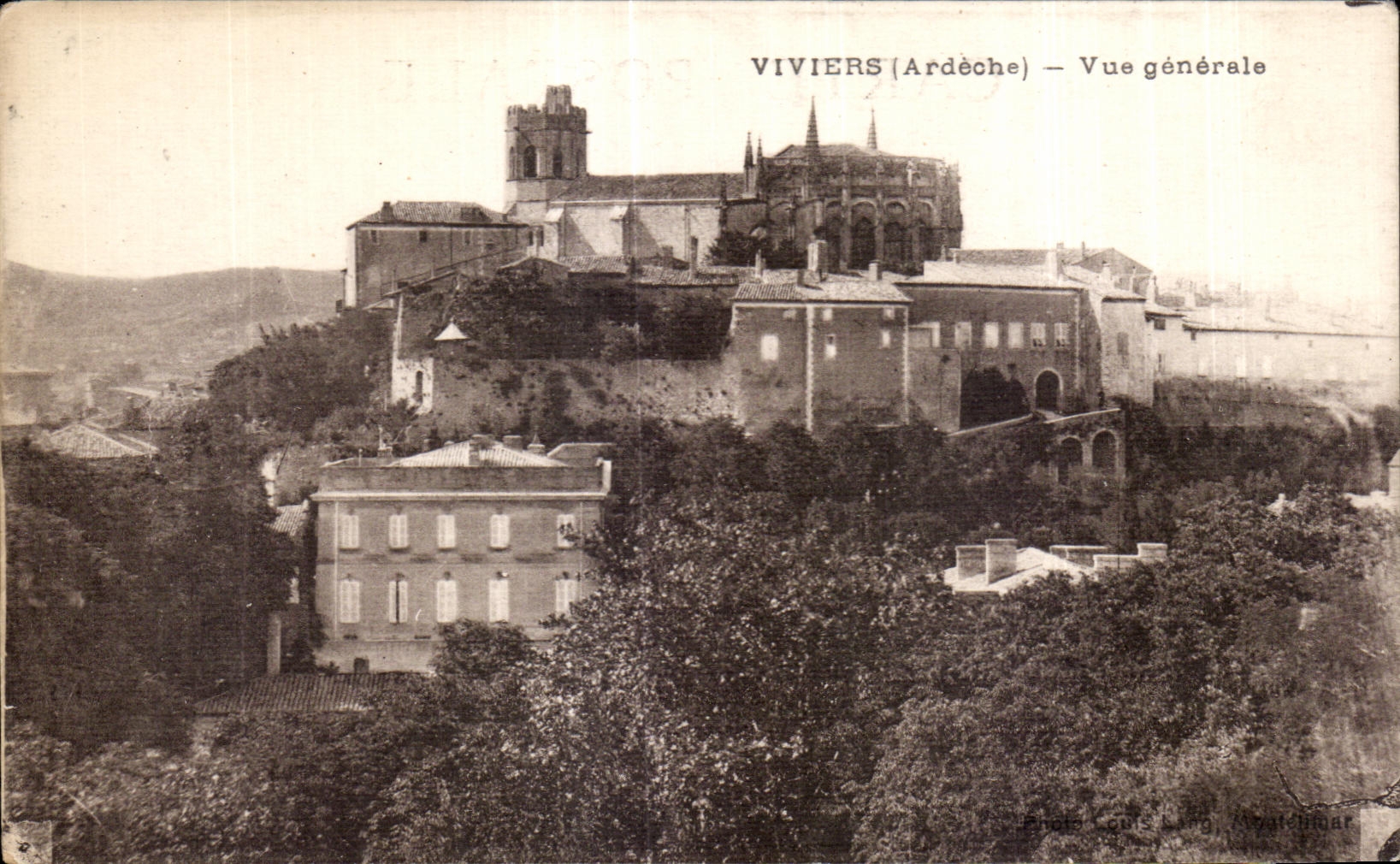 CPA Fish ponds (Ardeche) View