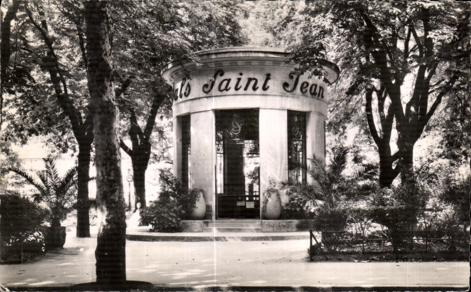 CPA Valleys Les Bains Ardeche Refreshment bar Valleys Saint Jean