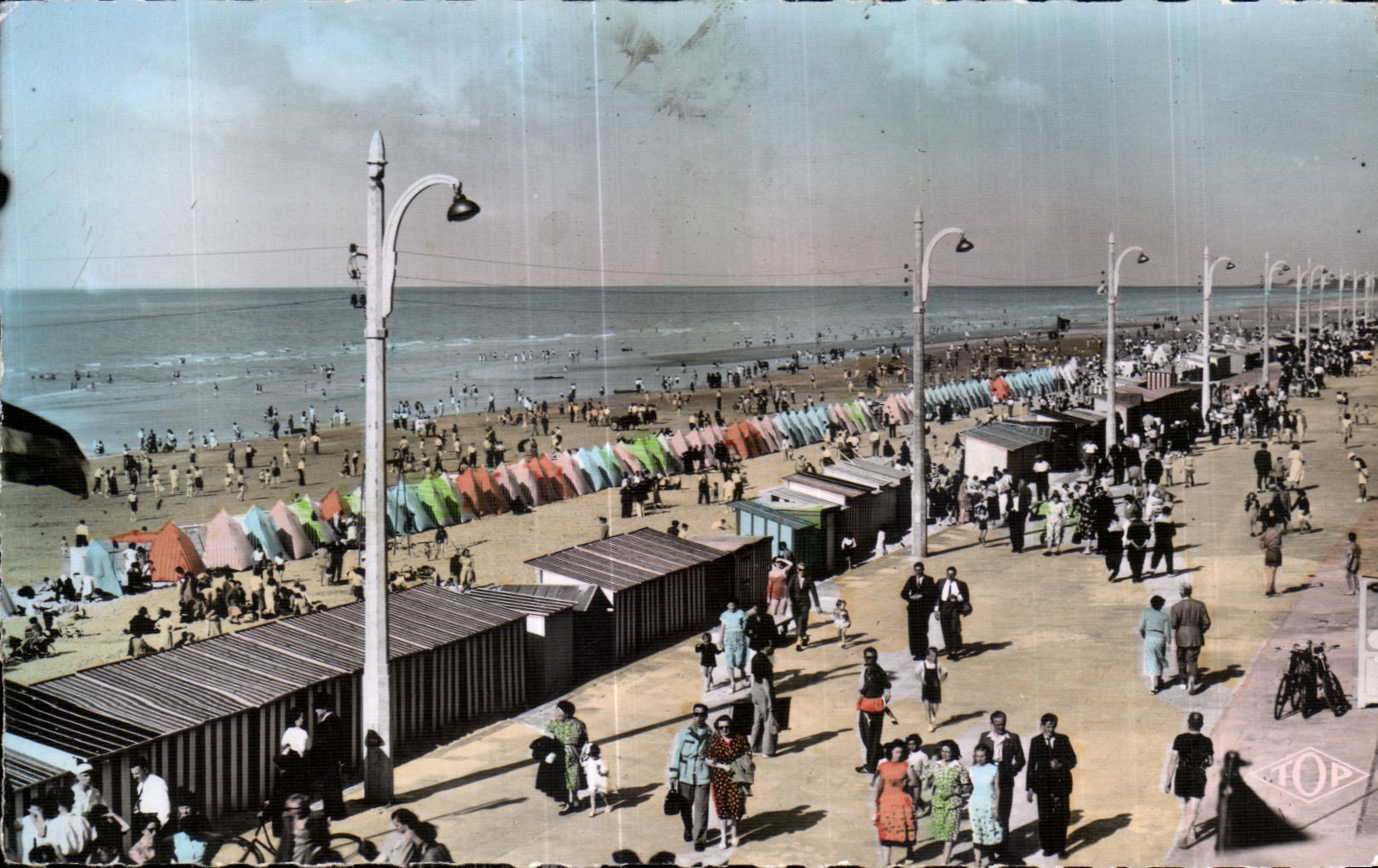 CPA Bray Dunes Perspective de la Plage