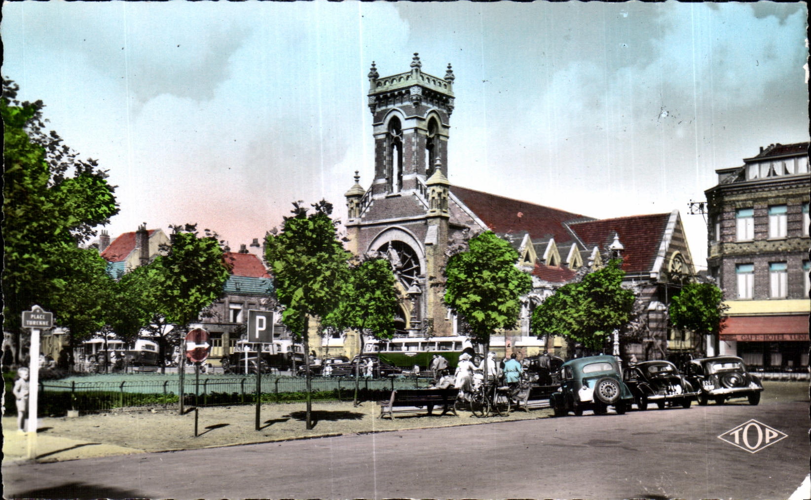 CPA Malo Les Bains Place Turenne