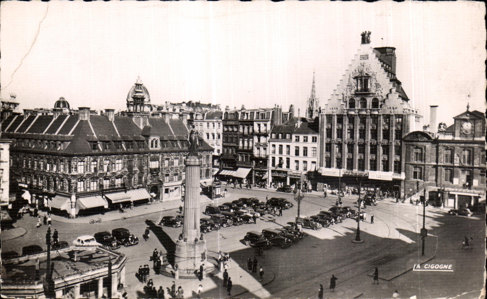 CPA Northern Lille the place of General de Gaulle