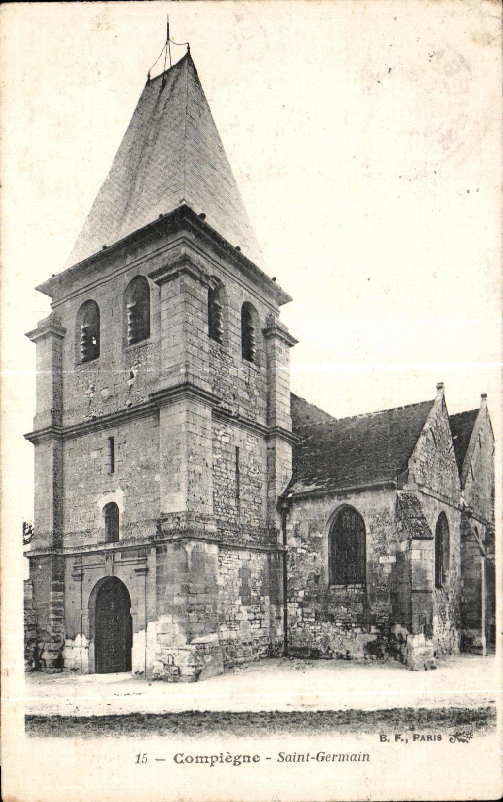 CPA Compiegne Saint Germain