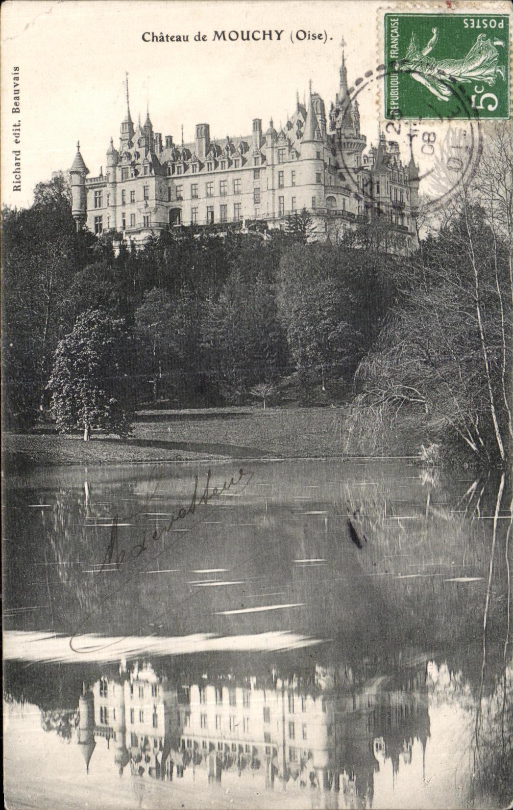 Castillo de CPA de Mouchy (Oise)