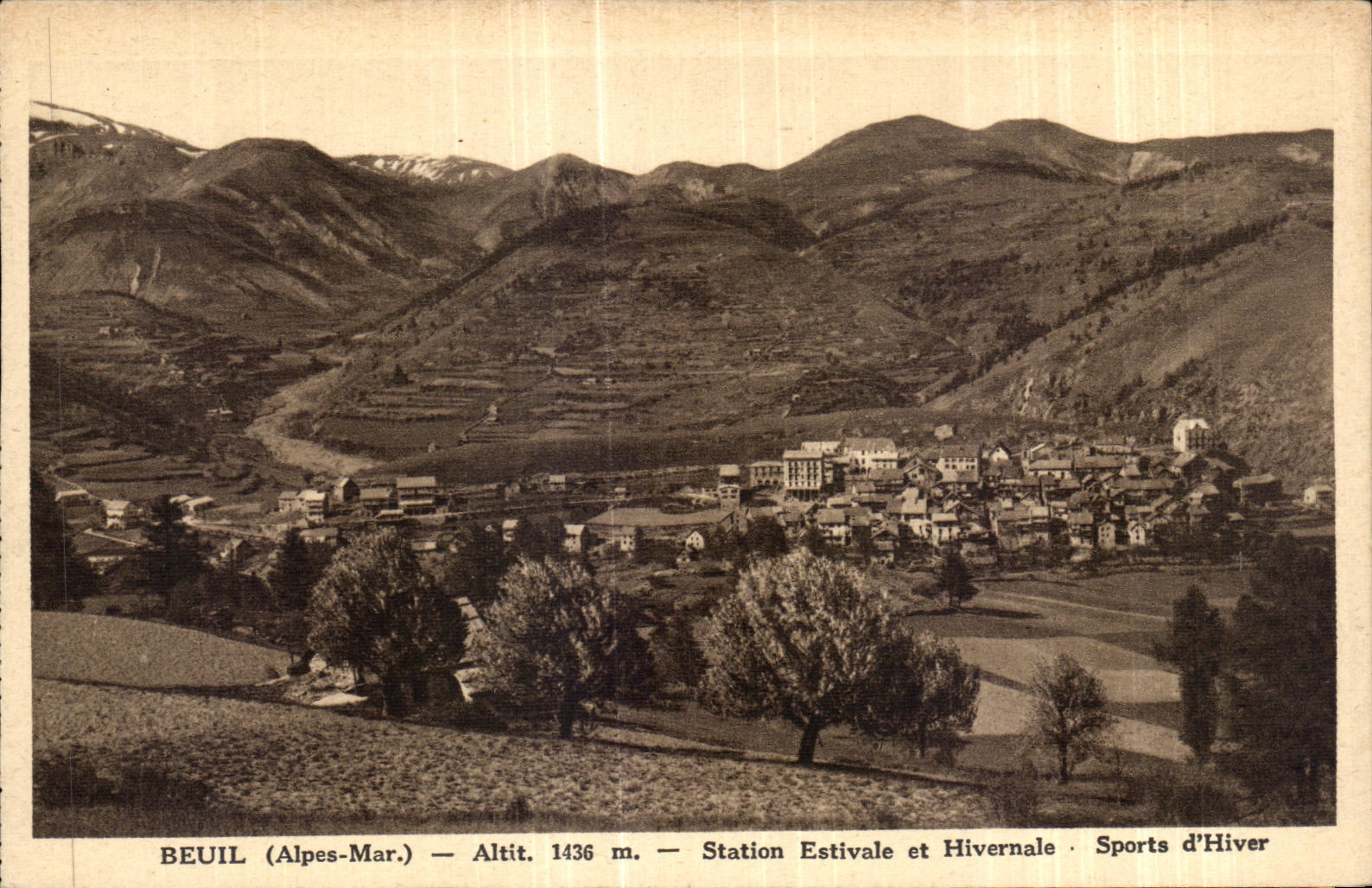 CPA Beuil (Alpes Mar) Station Estivale et Hivernale Sports d Hiver
