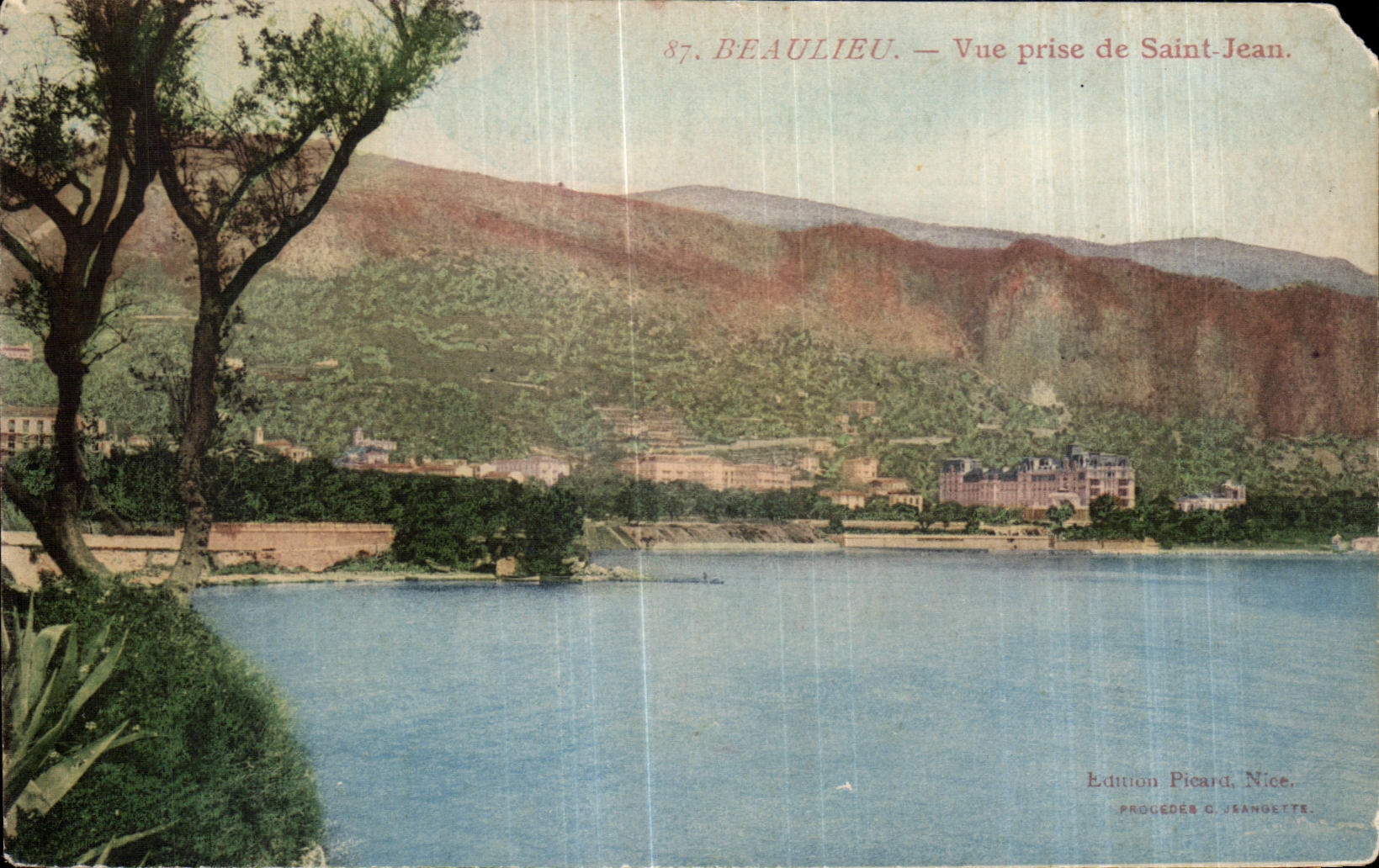 CPA Beaulieu Vue Prise de Saint Jean