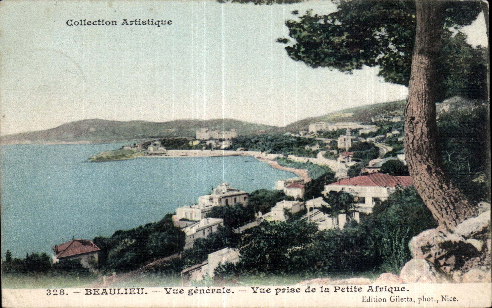 CPA Beaulieu Vue Generale Vue prise de la Petite Afrique